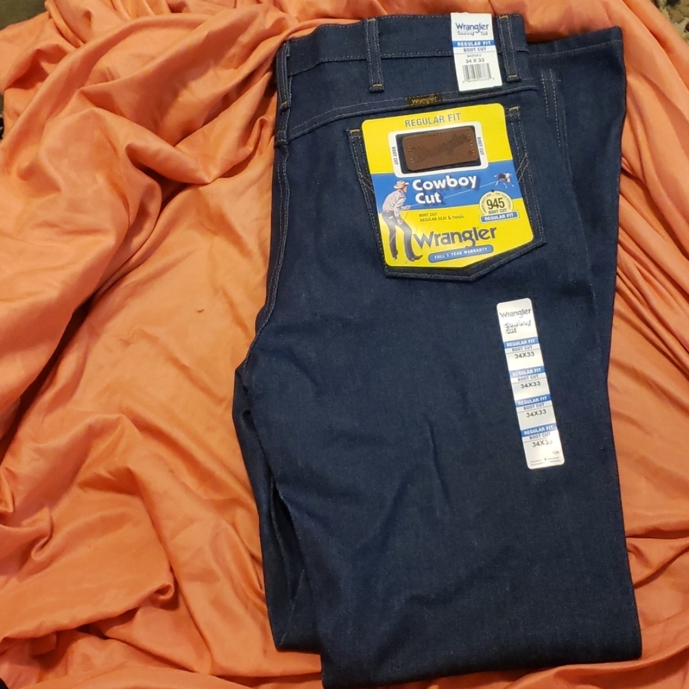 Wrangler Cowboy Cut Rigid Indigo